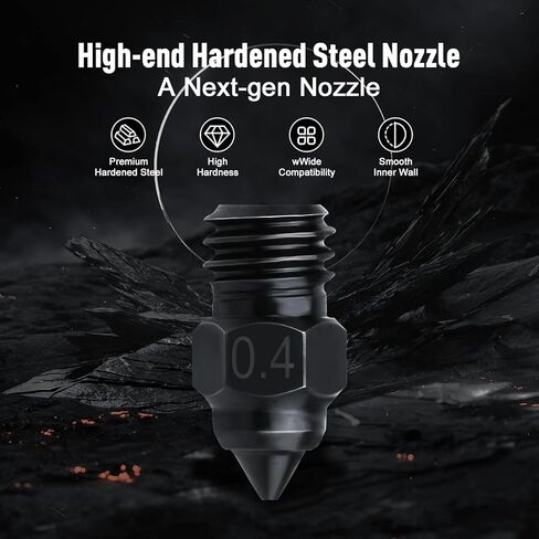 K1C K1 MAX 3D PRINTER PRINTURER مجموعة ترقية HotEnd مع فوهة SWAP السريعة ، كتلة تسخين السيراميك طباعة طقم النهاية الساخنة لل CREALITY K1C MAX 3D الطابعة (5pcs K1 فوهة) in Kuwait