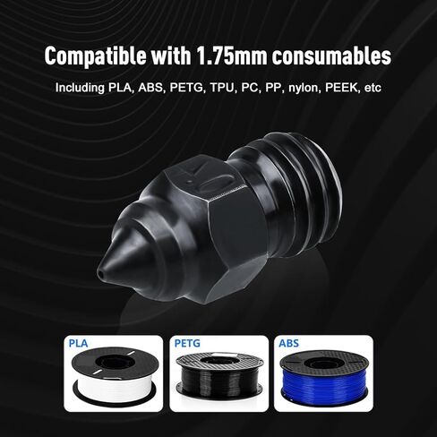 K1C K1 MAX 3D PRINTER PRINTURER مجموعة ترقية HotEnd مع فوهة SWAP السريعة ، كتلة تسخين السيراميك طباعة طقم النهاية الساخنة لل CREALITY K1C MAX 3D الطابعة (5pcs K1 فوهة) in Kuwait