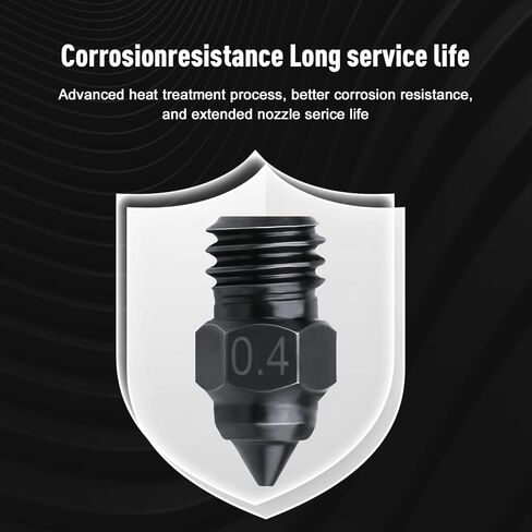 K1C K1 MAX 3D PRINTER PRINTURER مجموعة ترقية HotEnd مع فوهة SWAP السريعة ، كتلة تسخين السيراميك طباعة طقم النهاية الساخنة لل CREALITY K1C MAX 3D الطابعة (5pcs K1 فوهة) in Kuwait