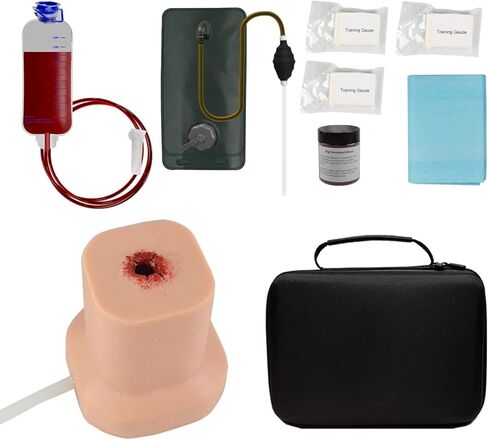 مدرب تعبئة الجروح ، أوقف مجموعة الممارسة النزيف ، مجموعة التحكم في نزيف الجرح للتدريب التكتيكي in Kuwait