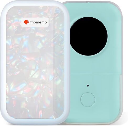 Phomemo D30 Label Maker Case - Holographic Silicone Cover, Shockproof & Anti-Scratch, Soft Grip, Protective & Decorative Shell for D30 Mini Bluetooth Label Printer (Case Only) in Saudi Arabia