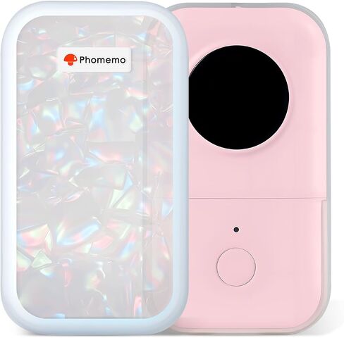 Phomemo D30 Label Maker Case - Holographic Silicone Cover, Shockproof & Anti-Scratch, Soft Grip, Protective & Decorative Shell for D30 Mini Bluetooth Label Printer (Case Only) in Saudi Arabia