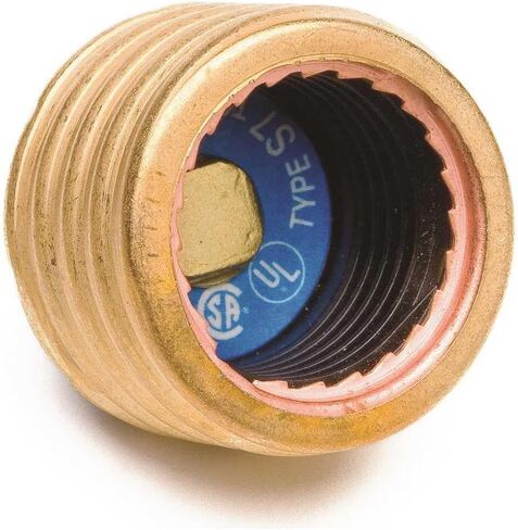 Bussmann SA-15 15 Amp Single Motor Circuit Edison Base Fustat Fuse Adaptor, 4-Pack in Saudi Arabia