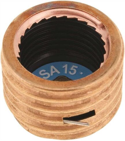 Bussmann SA-15 15 Amp Single Motor Circuit Edison Base Fustat Fuse Adaptor, 4-Pack in Saudi Arabia