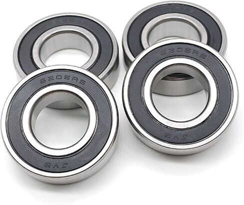 6205RS 25x52x15 مم محامل الأخدود العميق كروم الصلب تحمل المطاط مختوم 6205 6205-2RS 1PCS in Saudi Arabia