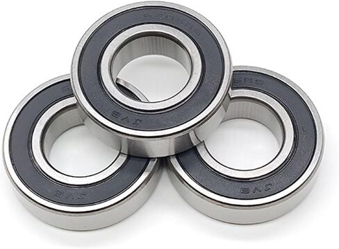 6205RS 25x52x15 مم محامل الأخدود العميق كروم الصلب تحمل المطاط مختوم 6205 6205-2RS 1PCS in Saudi Arabia
