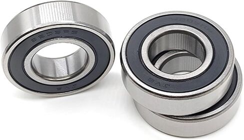 6205RS 25x52x15 مم محامل الأخدود العميق كروم الصلب تحمل المطاط مختوم 6205 6205-2RS 1PCS in Saudi Arabia
