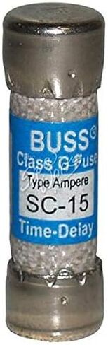 15 Amp Slo-Blo Replacement Fuse, Large Style (2 Pack) Busssc15 in Saudi Arabia