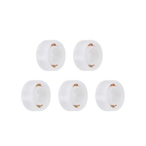 uxcell 625 POM Plastic Bearings 5x16x5mm Glass Ball Nylon Cage Pack of 5