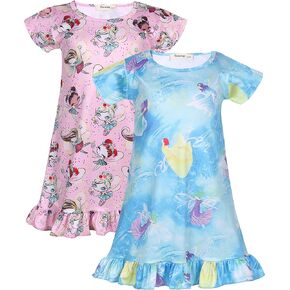 Little Girls' 2-Pack Casual Dresses Playwear Dress 1-9 Years