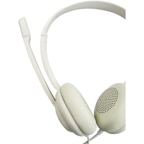 NUBWO HW02 USB Computer Headset with Clear Chat Microphone, Lightweight On-Ear Wired Headset for MS Teams, Skype, Webinars, Call Center and More -Purple in Kuwait