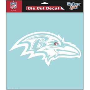 Wincraft NFL Baltimore Ravens WCR25668061 Perfect Cut Decals, 8" x 8"