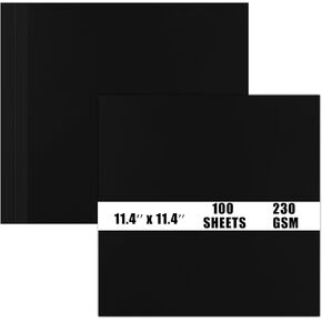 Cardstock Scrapbook Paper,100 Pack Scrapbook Paper Construction Paper Cardstock, Heavyweight Cardstock Creative Card Making Supplies Printer Friendly Cardstock Invitation Paper (White)