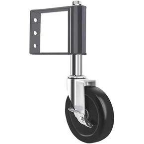 عجلات البوابة عجلات البوابة لسياج البوابة الخشبية في الهواء الطلق بوابة دعم عجلة البوابة الربيع محملة عجلات البوابة عجلات دوارة مع الفرامل عجلات بوابة المزرعة عجلة مطاطية للسياج في الهواء الطلق (5 بوصة) in Kuwait