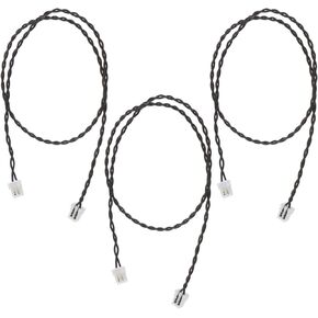 The Lord of the Tools 3Pcs Connection Cables Compatible with Lego Or All Other Building Blocks Power Functions Extension Wire Power Connective Cord 15cm/ 5.9inch