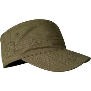 Premium Military Style Hat/Cadet Caps for Men/Army Caps for Men & Women/Basic Solid Color Flat Top Cap