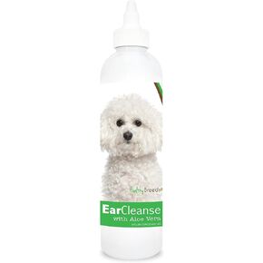Healthy Breeds Bichon Frise Ear Cleanse with Aloe Vera Cucumber Melon 8 oz