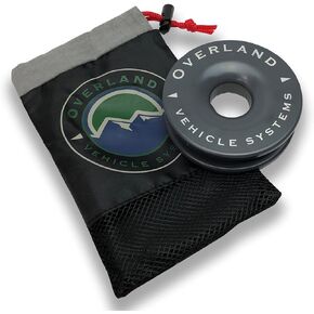 Recovery Ring 4.00" 41,000 lb. Gray With Storage Bag