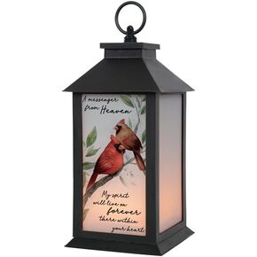 57596 A Message Decorative Candle Lantern, 13-inch Height