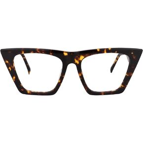 Zeelool Retro Acetate Cat Eye Blue Light Blocking Glasses for Women Cecile FP0662