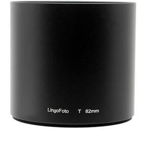 82mmx78mmm Screw in Metal Lens Hood for Mirror Tele Reflex Camera Lens with 82mm Filter Thread Absorb Unnecessary Ambient Light