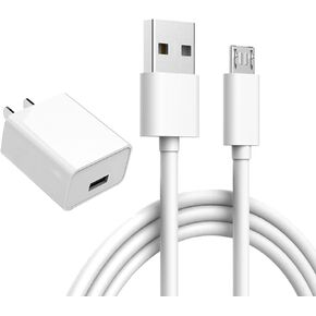 Power Adapter for Ring Indoor Cam, Wyze, Eufy, Blink, Simplisafe Camera, Extension Cable Micro USB Cord 10 ft