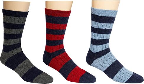 Men's Wool Cashmere Blend Crew Socks, Pack of 3 in Saudi Arabia