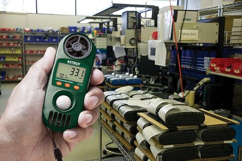 Extech 45170 Four in One Environmental Meter (Hygro-Thermo-Anemometer-Light) in Kuwait