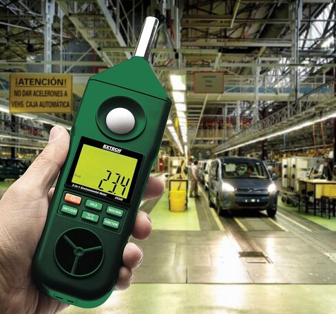Extech 45170 Four in One Environmental Meter (Hygro-Thermo-Anemometer-Light) in Kuwait
