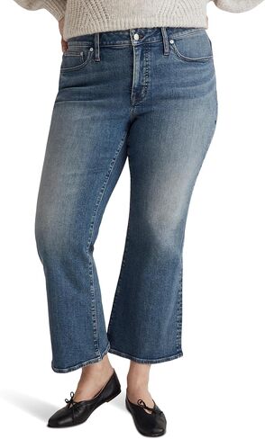 Madewell Women's Plus Size Kick Out Crop in Oneida Wash in Saudi Arabia