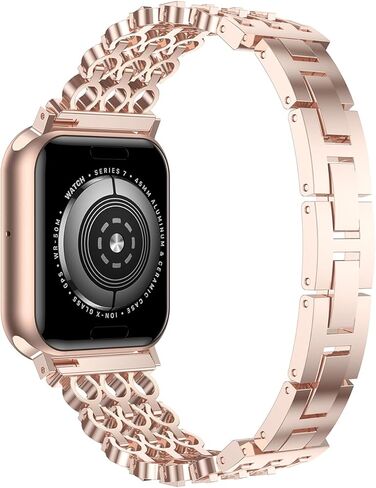 متوافق مع سوار ساعة أبل 45 ملم 44 ملم 42 ملم للرجال والنساء، سوار iWatch معدني شبكي من الفولاذ المقاوم للصدأ لساعة Apple Ultra2/Ultra Series 9/8/7/6/5/4/3/2/1/SE/SE2 in Kuwait