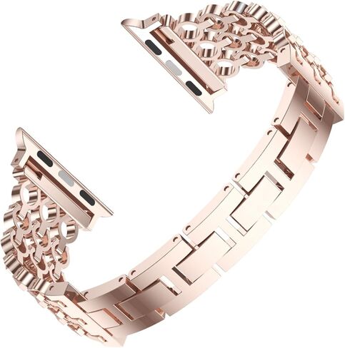 متوافق مع سوار ساعة أبل 45 ملم 44 ملم 42 ملم للرجال والنساء، سوار iWatch معدني شبكي من الفولاذ المقاوم للصدأ لساعة Apple Ultra2/Ultra Series 9/8/7/6/5/4/3/2/1/SE/SE2 in Kuwait