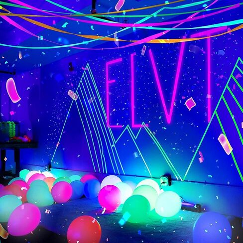 8 Rolls 82 feet Fluorescent Crepe Paper Craft Streamers Hanging Decorationsfor Various Birthday Party Wedding Festival Party Decorations, 4 Colors,4.5cm*25m in Saudi Arabia