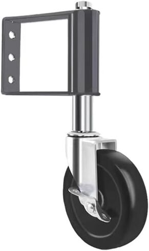 عجلات البوابة عجلات البوابة لسياج البوابة الخشبية في الهواء الطلق بوابة دعم عجلة البوابة الربيع محملة عجلات البوابة عجلات دوارة مع الفرامل عجلات بوابة المزرعة عجلة مطاطية للسياج في الهواء الطلق (5 بوصة) in Kuwait