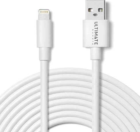 شاحن iPhone النهائي بطول 10 أقدام، سلك كابل Lightning معتمد من Apple MFi لأجهزة iPhone iPad Airpods in Saudi Arabia