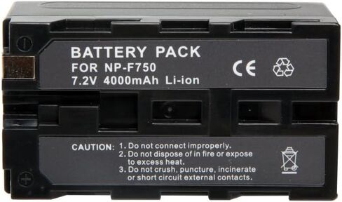 بطارية متوافقة مع Ikan IBS-750 Sony L Series F750 (أسود) in Kuwait