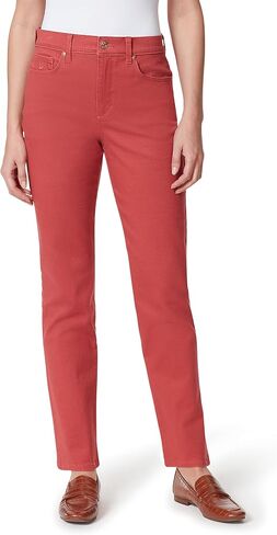 Gloria Vanderbilt Women's Amanda Classic High Rise Tapered Jean, Dark Natural, 7.5 Narrow in Saudi Arabia