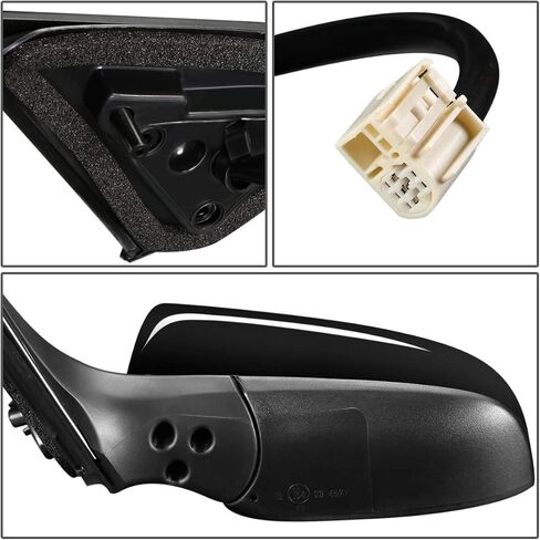 DNA Motoring OEM-MR-TO1320320 Factory Style Powered+Heated Left Side Door Mirror Compatible with 15-17 Toyota Camry in Saudi Arabia