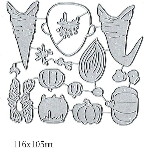 3pcs Halloween Pumpkin Metal Die Cuts,Halloween Spider Ghost Santa Christmas Card Cutting Dies Cut Stencils DIY Scrapbooking Album Decorative Embossing Paper Dies Festival Card Making in Saudi Arabia