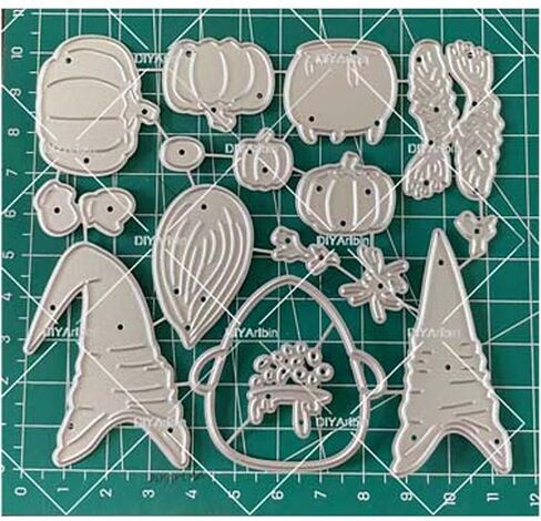 3pcs Halloween Pumpkin Metal Die Cuts,Halloween Spider Ghost Santa Christmas Card Cutting Dies Cut Stencils DIY Scrapbooking Album Decorative Embossing Paper Dies Festival Card Making in Saudi Arabia