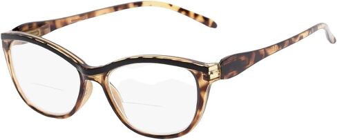 The Diana Bifocal Reader, Cat-Eye Reading Glasses, Plastic Cat Eye Cheaters for Women in Saudi Arabia