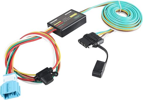 Oyviny 56008 4 Way Trailer Wiring Harness لـ 2007-2012 Acura RDX/2010-2011 Honda Accord Crosstour، مطلوب حزمة سحب المصنع in Saudi Arabia