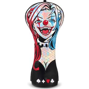 Big Crazy Driver Headcover ، غطاء مضرب ، أغلفة رأس الجولف ، غلاف Putter Cover Magnetic مع بطانة ناعمة ، مقاوم للسائق مضحكة ، أغطية نادي للجولف ، فريدة من نوعها جوكر غولف غولف. in Kuwait