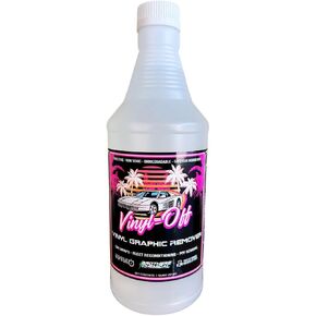 Brothers Chemical Vinyl-Off Graphic Remover | Professional Grade | SPEEDS Removal of Failed Vinyl Graphics (128oz) in Saudi Arabia