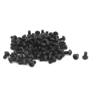 TOP-VIGOR 100Pcs M2.5 x 6mm Hex Button Head Socket Cap Screws, Allen Socket Drive, 10.9 Alloy Steel Flanged Button Bolts Nuts Fastener for Machine in Saudi Arabia