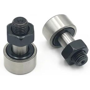 4pcs CF8 KR19 19mm Diameter Cam Follower Stud Type Needle Roller Track Bearing Wheel Pin Bearings M8x1.25mm Thread Cam Follower Bearing in Saudi Arabia