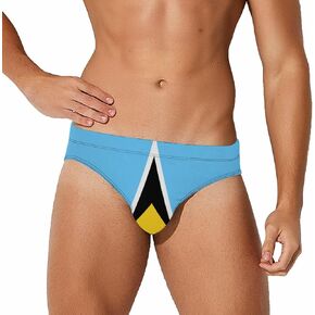 MIKMAX Flag of Germany Men's Swimwear Boxer Soft Triangle Thong Swimsuit Briefs Swim Trunk Sports Underwear in Kuwait