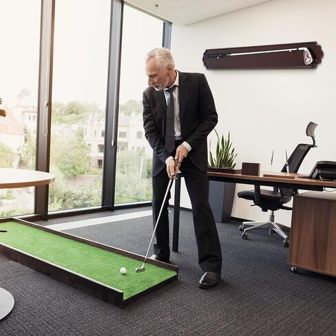 علبة Golf Club Case Mount Wooden 42.13 × 5.9 × 0.47 بوصة على الحائط رف عرض تخزين خشبي لنوادي الجولف العتيقة أو العتيقة in Saudi Arabia