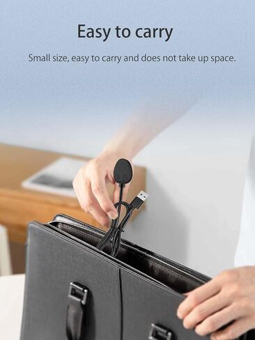 Charger for Breo Portable Mini Scalp Massager, Magnetic USB SmartWatch Charging Cable 2.62ft/80cm,Charger Cable Replacement for Breo Mini Scalp Massager(Black) in Saudi Arabia