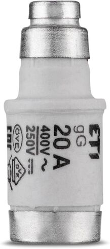 REV Neozed 0515025555 Fuse D02/E18 20 A 250 VDC / 400 VAC Pack of 10 Grey in Kuwait